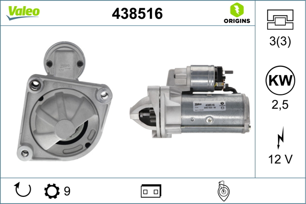 Valeo Starter 438516