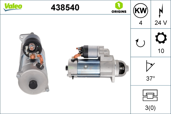 Valeo Starter 438540