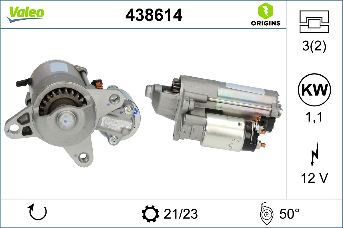 Starter Valeo 438614