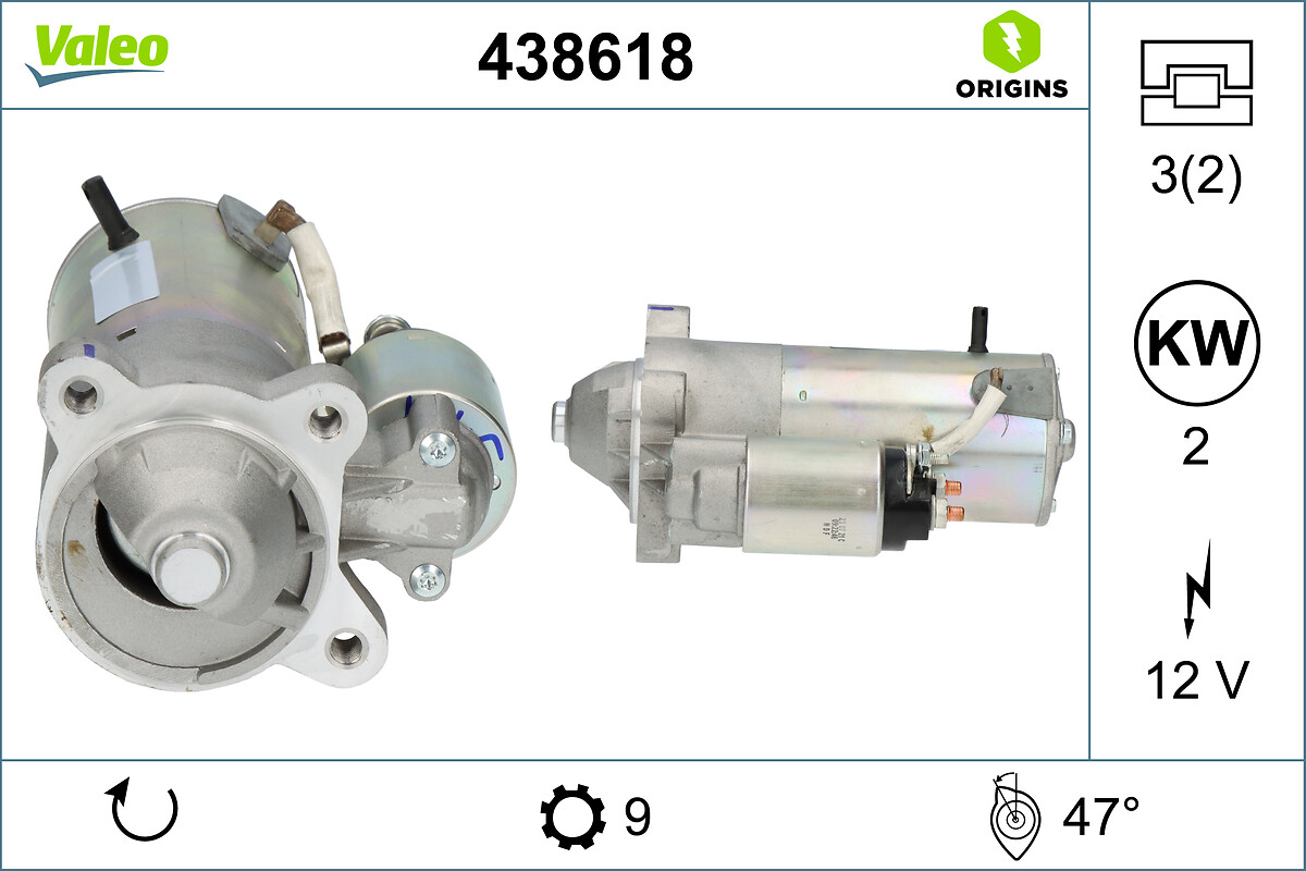 Starter Valeo 438618