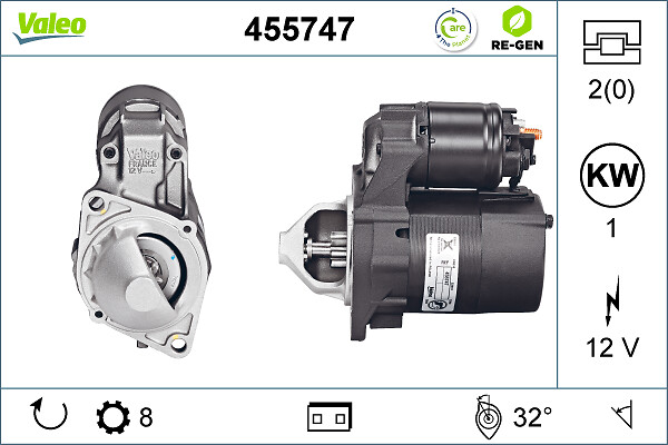 Starter Valeo 455747