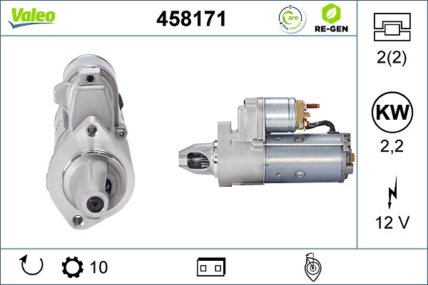 Starter Valeo 458171