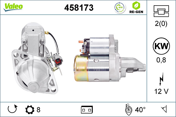 Starter Valeo 458173