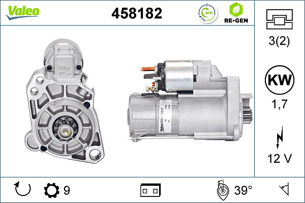 Starter Valeo 458182