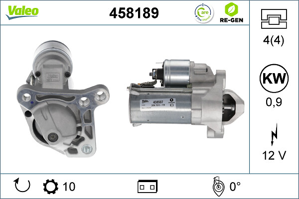 Starter Valeo 458189
