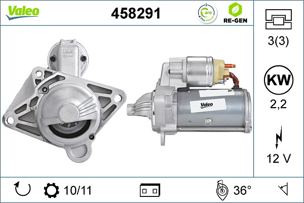 Valeo Starter 458291