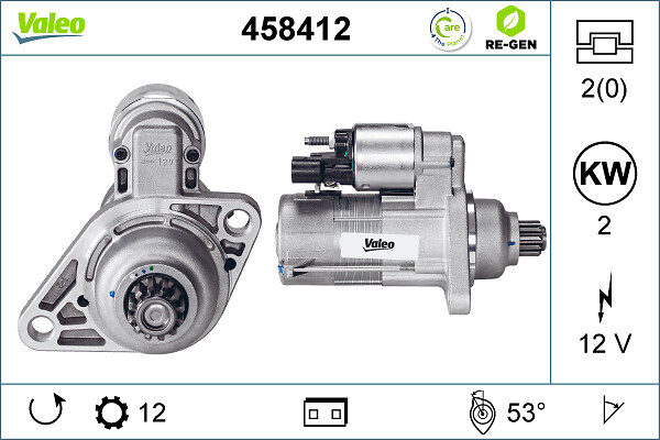 Valeo Starter 458412