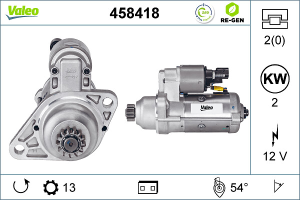 Starter Valeo 458418