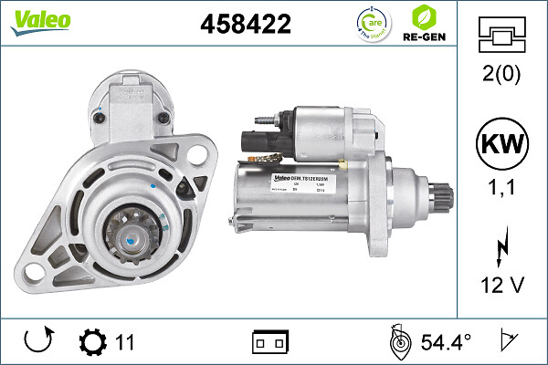 Valeo Starter 458422