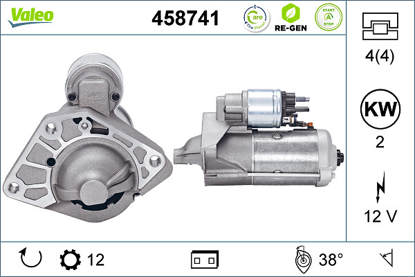 Starter Valeo 458741