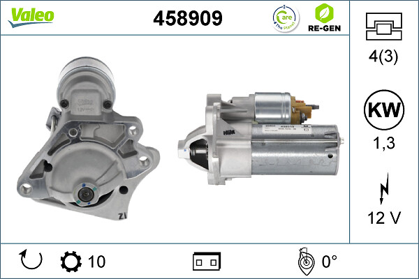 Starter Valeo 458909