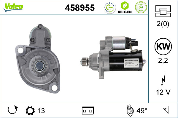 Valeo Starter 458955