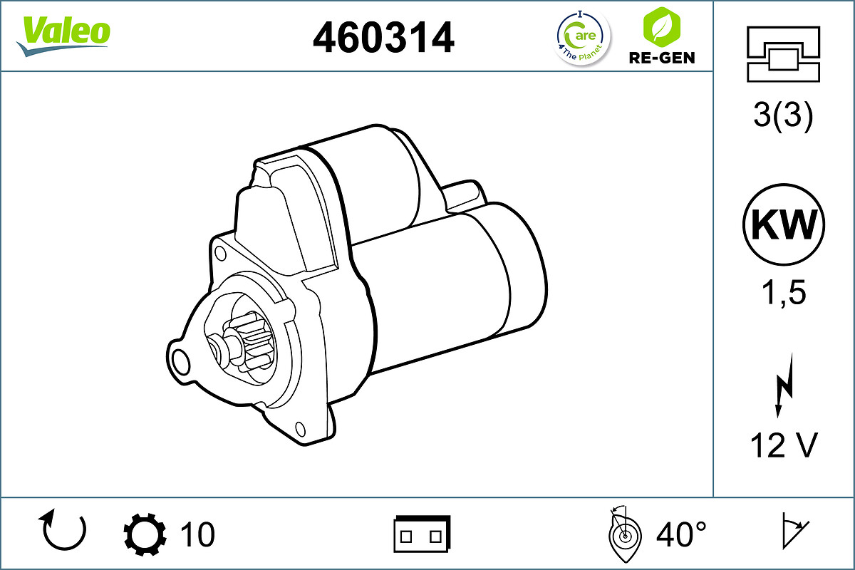 Valeo Starter 460314