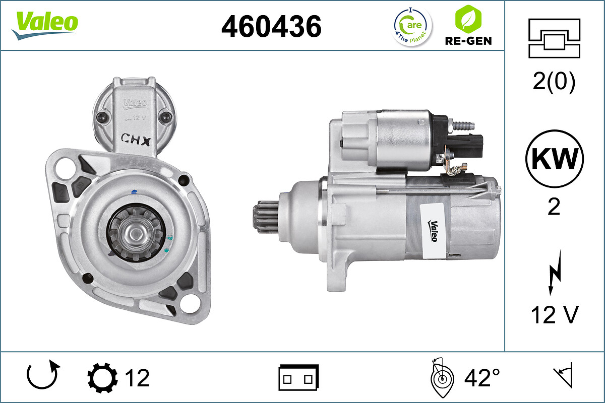 Starter Valeo 460436