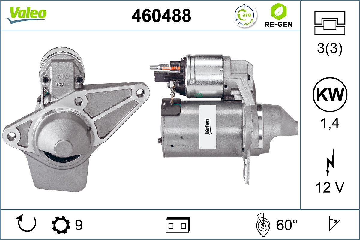 Starter Valeo 460488