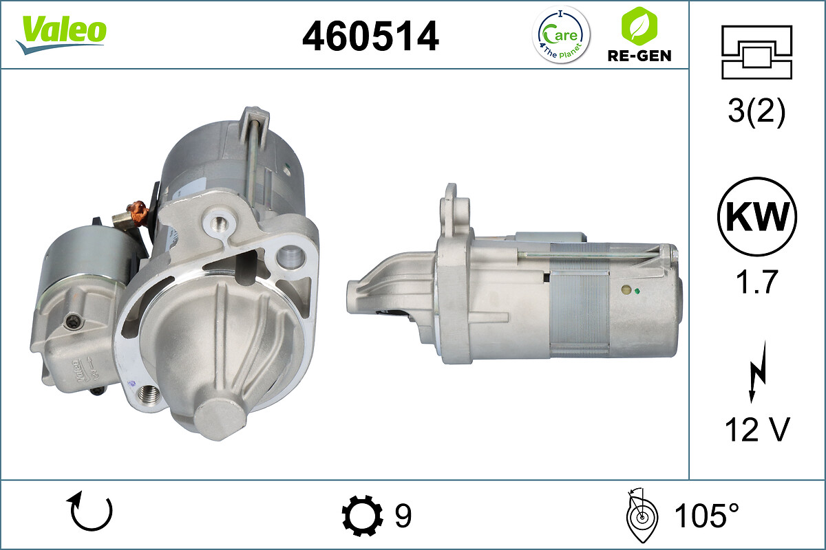Starter Valeo 460514