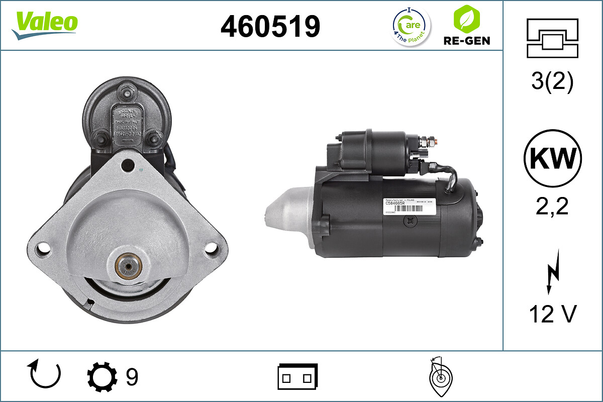 Starter Valeo 460519