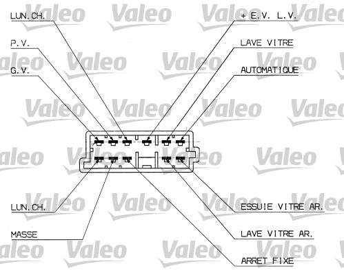 Valeo Knipperlichtschakelaar 251306