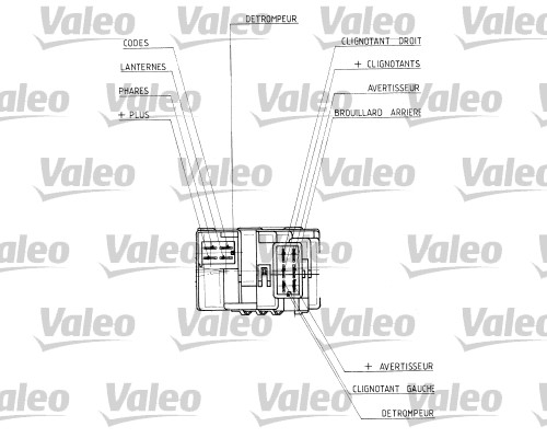 Valeo Knipperlichtschakelaar 251430