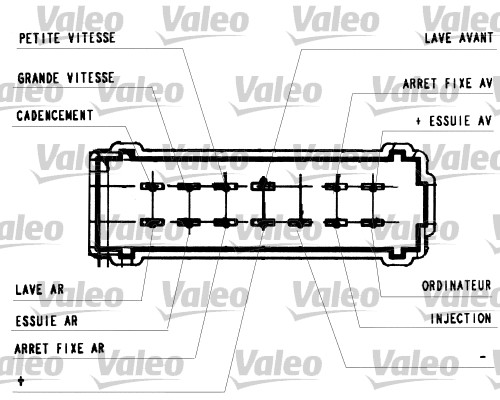 Valeo Knipperlichtschakelaar 251442