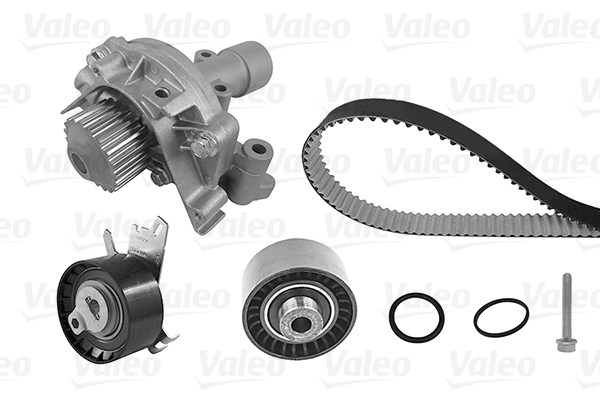 Valeo Distributieriem kit inclusief waterpomp 614626