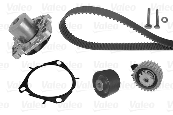 Distributieriem kit inclusief waterpomp Valeo 614641