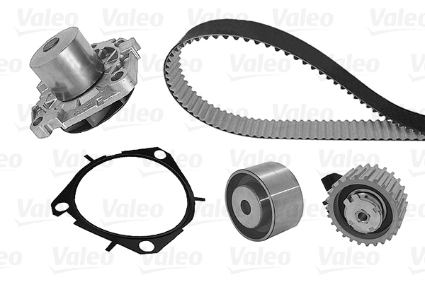 Valeo Distributieriem kit inclusief waterpomp 614683