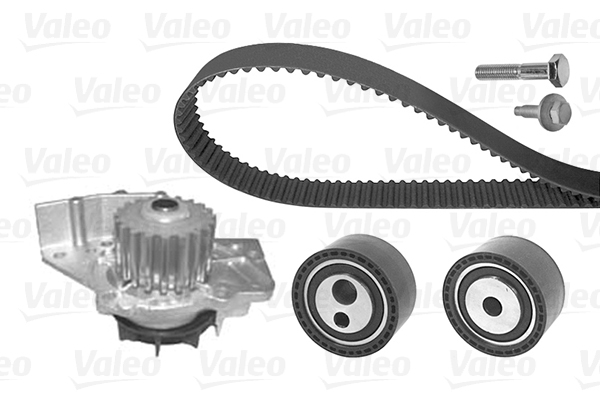 Valeo Distributieriem kit inclusief waterpomp 614696