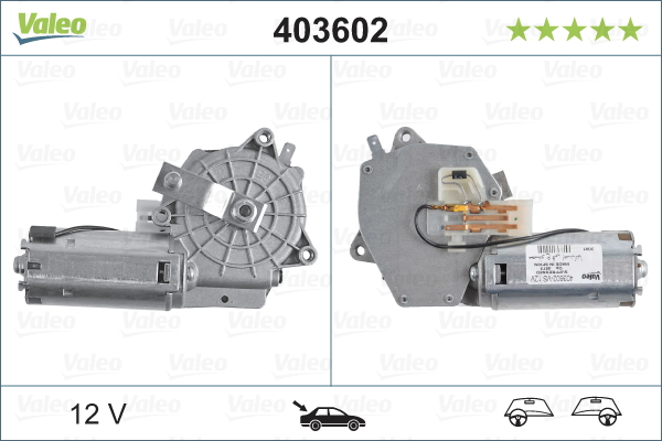 Valeo Ruitenwissermotor 403602