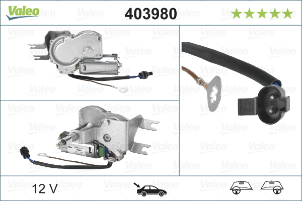 Valeo Ruitenwissermotor 403980