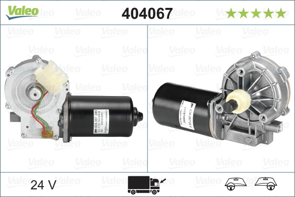 Valeo Ruitenwissermotor 404067