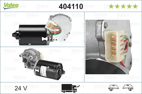 Valeo Ruitenwissermotor 404110