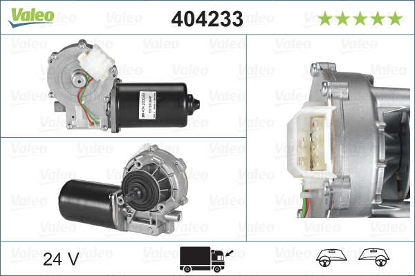 Valeo Ruitenwissermotor 404233