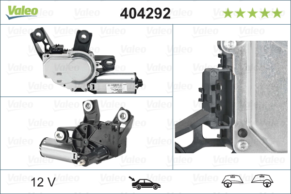 Valeo Ruitenwissermotor 404292