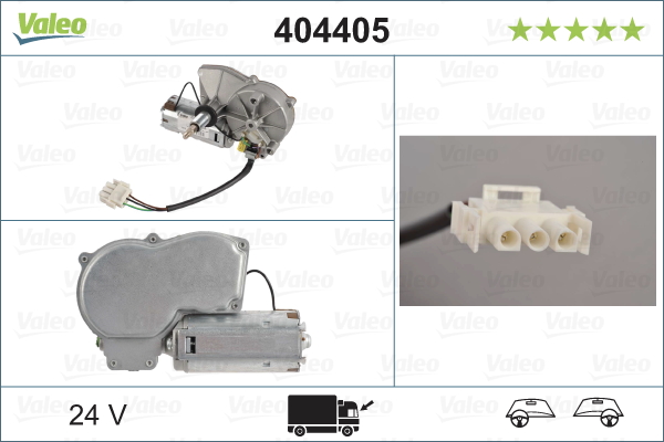 Valeo Ruitenwissermotor 404405