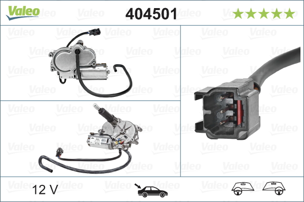 Valeo Ruitenwissermotor 404501