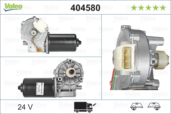 Valeo Ruitenwissermotor 404580