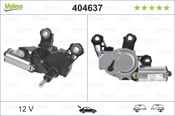 Ruitenwissermotor Valeo 404637