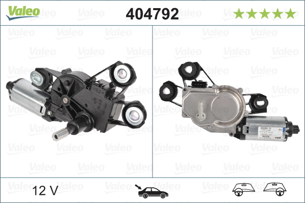 Ruitenwissermotor Valeo 404792