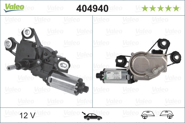 Ruitenwissermotor Valeo 404940