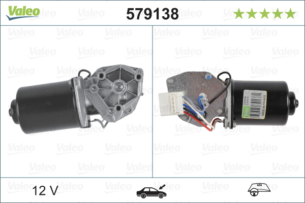 Ruitenwissermotor Valeo 579138