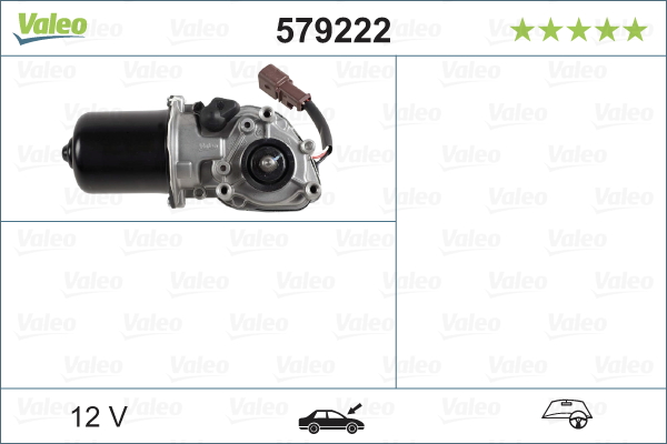 Valeo Ruitenwissermotor 579222