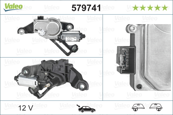 Valeo Ruitenwissermotor 579741