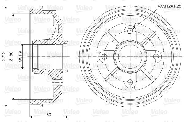 Remtrommel Valeo 237001