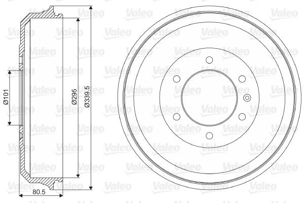 Remtrommel Valeo 237019