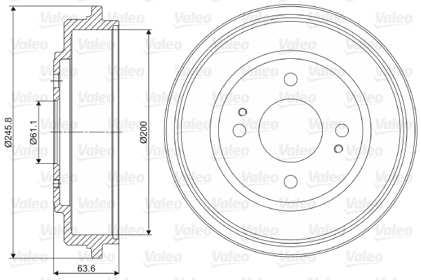Remtrommel Valeo 237043