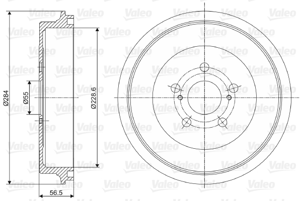 Remtrommel Valeo 237050