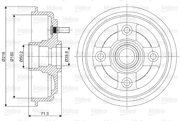 Remtrommel Valeo 237052