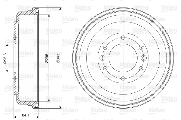 Remtrommel Valeo 237056