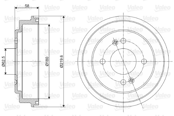 Remtrommel Valeo 237059